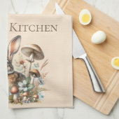 Spring Jack Rabbit Theedoek (Quarter Fold)