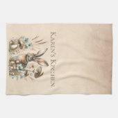 Spring Jack Rabbit Theedoek (Horizontaal)