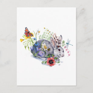 Spring Jackalope Briefkaart
