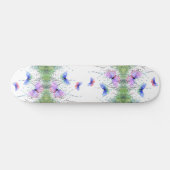 Spring Joy Colorful Butterflies vliegende skateboa Skateboard (Horizontaal)