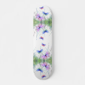 Spring Joy Colorful Butterflies vliegende skateboa Skateboard (Voorkant)