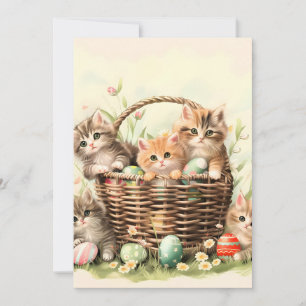 Spring Kitten Paasmand Aankondiging