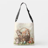 Spring Kitten Paasmand Crossbody Tas (Achterkant)