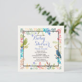 Spring Lijst Invitation Kaart (Staand voorkant)