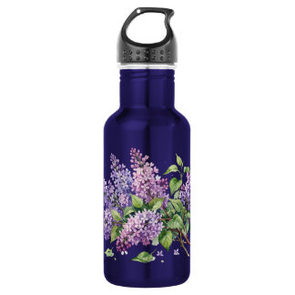 Spring Lilacs Water Bottle Waterfles