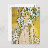 Spring Lily Briefkaart (Voorkant / Achterkant)