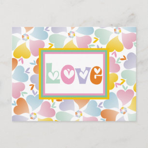 Spring Love Briefkaart