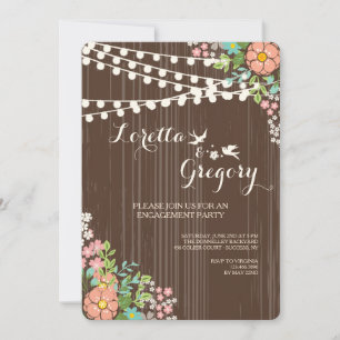 Spring Love Invitation Kaart