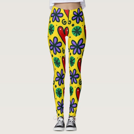 Spring Love Leggings (Voorkant)