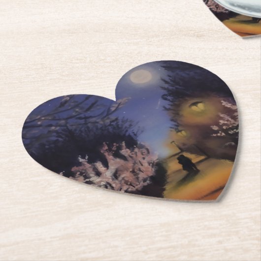 Spring Magic Kartonnen Onderzetters (Gekanteld)