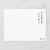 Spring Magnolia Briefkaart (Achterkant)