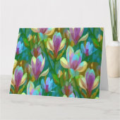 Spring Magnolia Kaart (Achterkant)