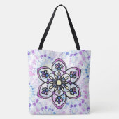 Spring Mandala All-over-print Tas, schouderTas Draagtas (Achterkant)
