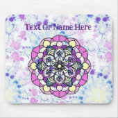 Spring Mandala Mousepad Muismat (Voorkant)