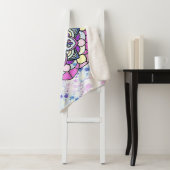 Spring Mandala Sherpa Blanket Deken (In situ)