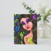 Spring Mariposa Briefkaart (Staand voorkant)