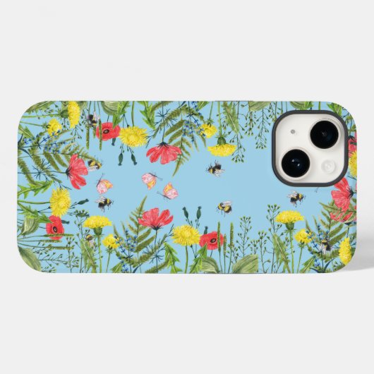 Spring Meadow Case-Mate iPhone Case (Achterkant (horizontaal))