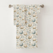 Spring Meadow Egg Pattern Bad Handdoek (Insitu)