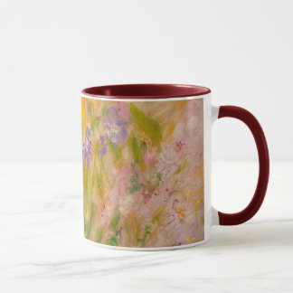"Spring Meadow" Impressionist Garden Art Mok