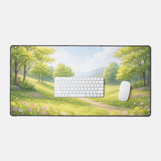 Spring Meadow Nature Mouse Pad (Clavier et souris)