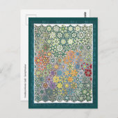 Spring Meadow Quilt Briefkaart (Voorkant / Achterkant)