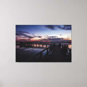 Spring-meer Canvas Afdruk