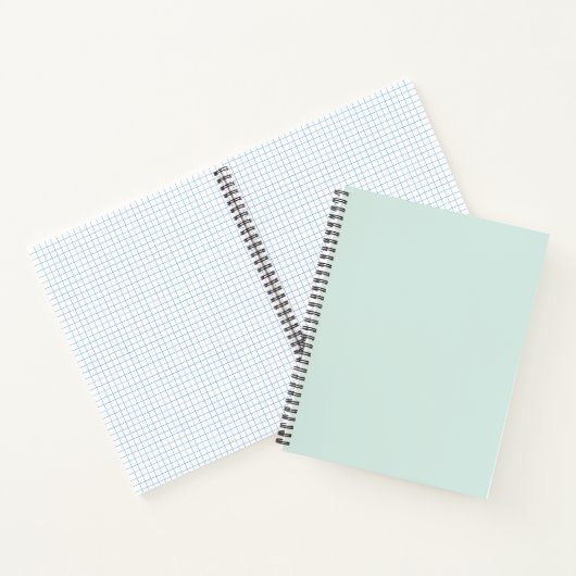 Spring Mint Solid Color Notitieboek (Binnen)
