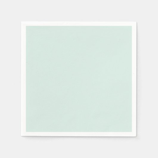 Spring Mint Solid Color Servet (Voorkant)