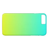 Spring mode Lime Green Lemon Yellow Ombre Case-Mate iPhone Case (Achterkant (Horizontaal))