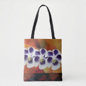 Spring Mood Geometrische Design Canvas tas (Voorkant)