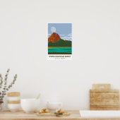 Spring Mountain Ranch State Park Nevada Retro Poster (Keuken)