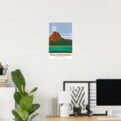 Spring Mountain Ranch State Park Nevada Retro Poster (Thuiskantoor)
