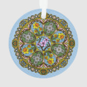 Spring Nouveau Acryl Ornament (achterkant)