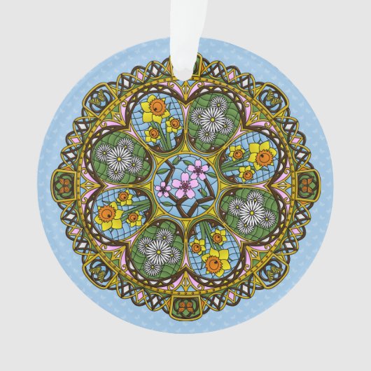 Spring Nouveau Acryl Ornament (voorkant)