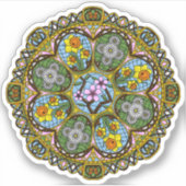 Spring Nouveau Contour Sticker (Voorkant)