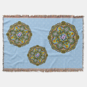 Spring Nouveau Throw Blanket Deken