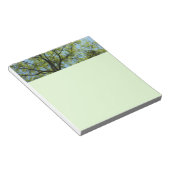 Spring Oak Tree Vibrant Natuur Notitieblok (Schuin)