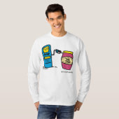 Spring omhoog het Jam Tshirt (Voorkant volledig)