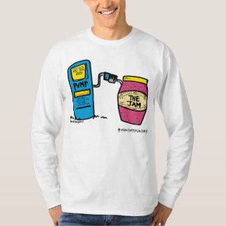 Spring omhoog het Jam Tshirt