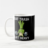 Spring Onion Gym Gewichtstraining Eet Trash Lift H Koffiemok (Links)