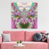 Spring Owl Canvas Afdruk (Insitu (Woonkamer))