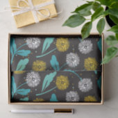 Spring Paardebloem Bloemen en Bladeren Design Tissuepapier (Geschenk)