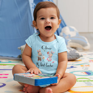 Spring-Pasen Theme Newborn-Toddler Romper