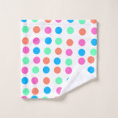 Spring Pastel Spots Bad Handdoek (Wasdoekje)