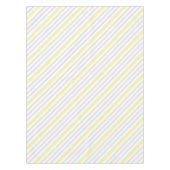 Spring Pastel Stripe Tafelkleed (Voorkant)