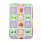 Spring Patches Bath Mat (Voorkant Verticaal)