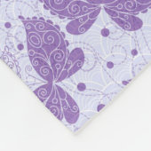 Spring Pattern Fleece Deken (Hoek)