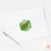 Spring Peeper (Pseudacris crucifer) Treefrog Items Ronde Sticker (Envelop)