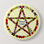 Spring Pentical Ronde Button 4,0 Cm (Voorkant)