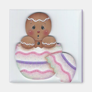 Spring peperkoek Baby net uitgekomen Magneet